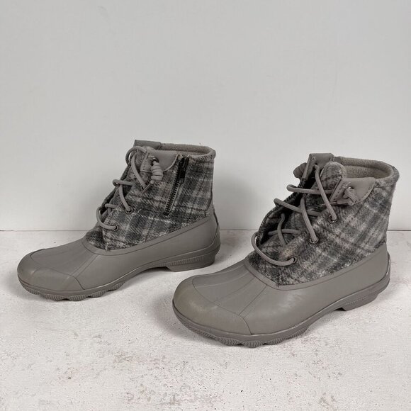 Sperry Top-Sider Gray Duck Boot Size 6 - Picture 6 of 9